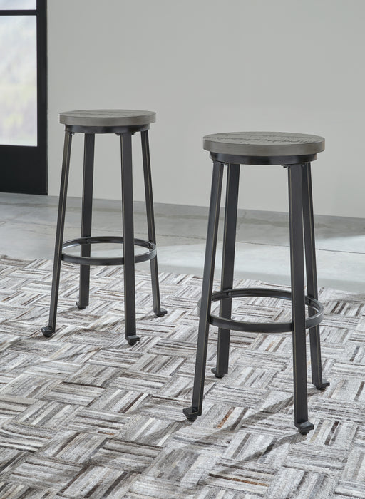 Challiman Bar Height Stool (Set of 2) - D307-330 - In Stock Furniture