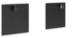 Charlang Lighted Headboard Extension (Set of 2) - EB1198-102 - In Stock Furniture