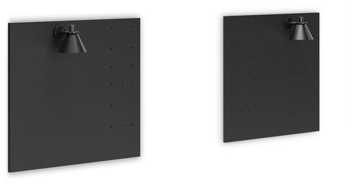 Charlang Lighted Headboard Extension (Set of 2) - EB1198-102 - In Stock Furniture