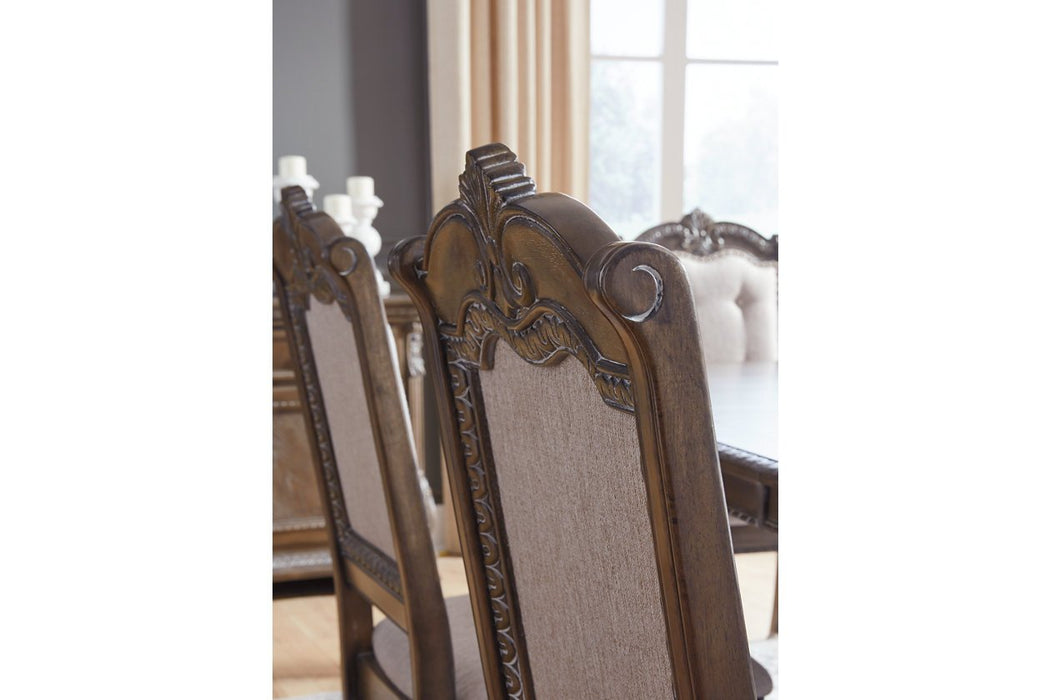 Charmond Brown Dining Chair (Set of 2) - D803-01 - Gate Furniture