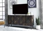 Chasinfield Dark Brown 72" TV Stand - W648-68 - Gate Furniture
