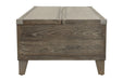Chazney Rustic Brown Coffee Table with Lift Top - T904-9 - Gate Furniture