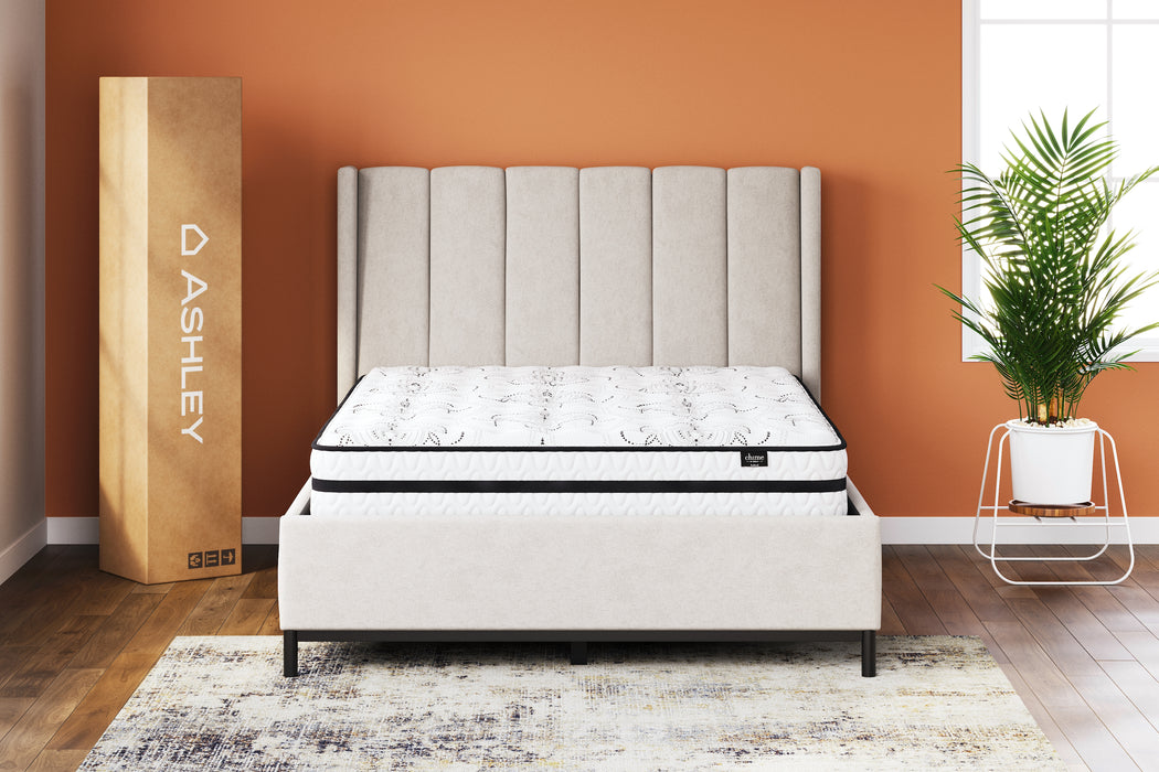 Chime 10 Inch Hybrid California King Mattress in a Box - M69651 - In Stock Furniture
