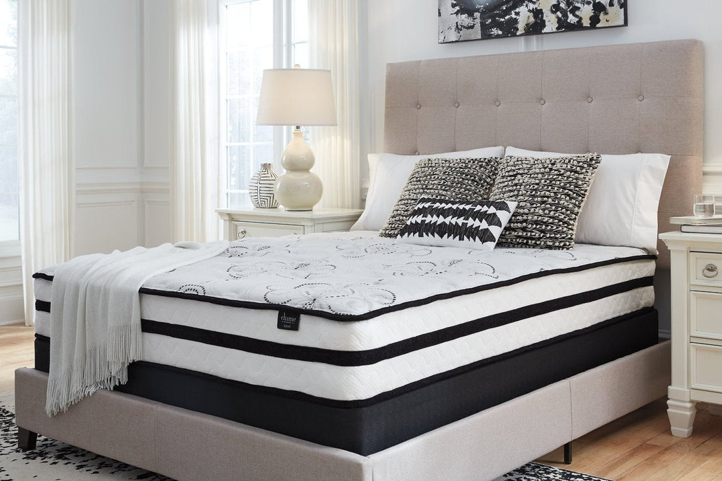 Chime 10 Inch Hybrid White Full Mattress in a Box - M69621 - Gate Furniture