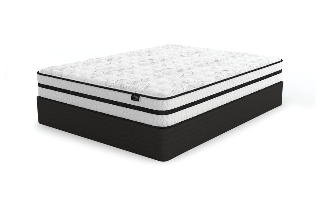 Chime 10 Inch Hybrid White Queen Mattress in a Box - M69631 - Gate Furniture