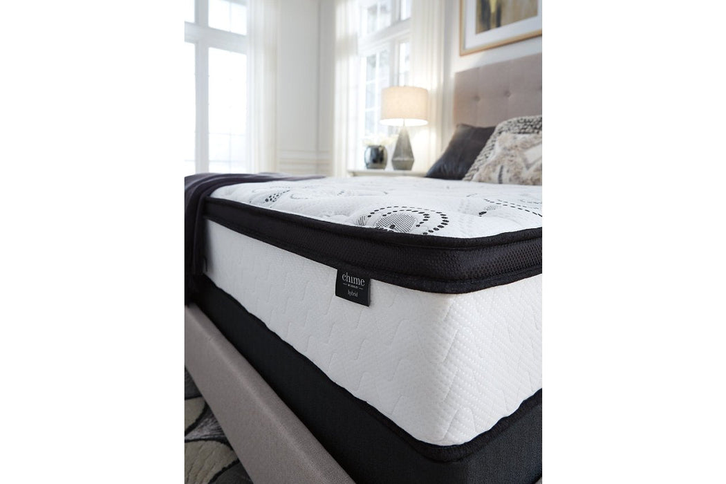 Chime 12 Inch Hybrid White Queen Mattress in a Box - M69731 - Gate Furniture