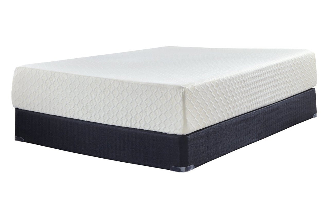 Chime 12 Inch Memory Foam White Queen Mattress in a Box - M72731 - Gate Furniture