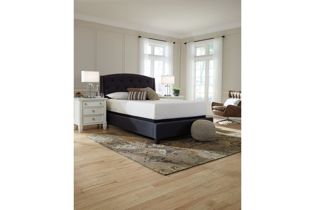 Chime 12 Inch Memory Foam White Queen Mattress in a Box - M72731 - Gate Furniture