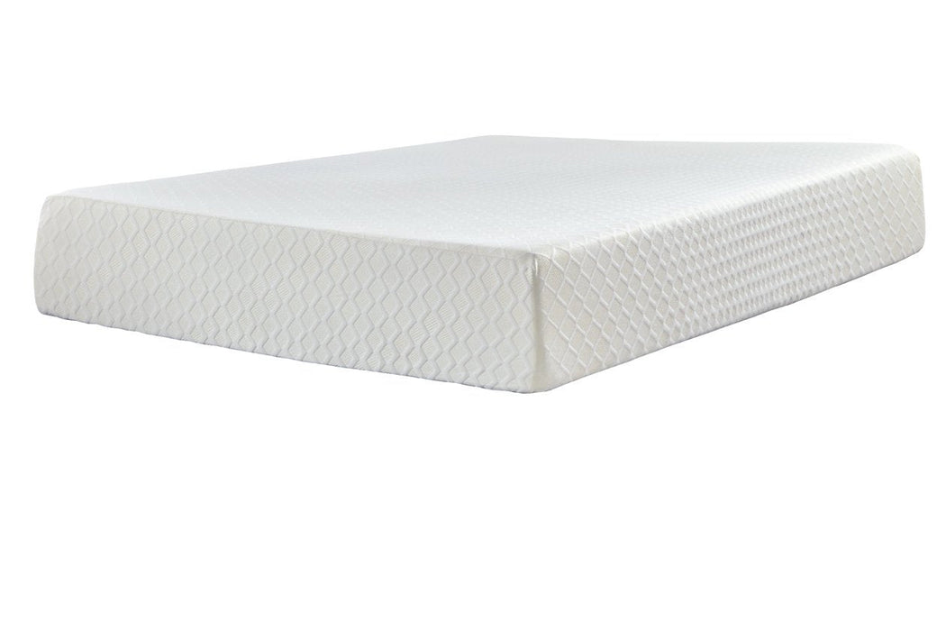 Chime 12 Inch Memory Foam White Queen Mattress in a Box - M72731 - Gate Furniture