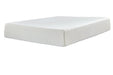 Chime 12 Inch Memory Foam White Queen Mattress in a Box - M72731 - Gate Furniture