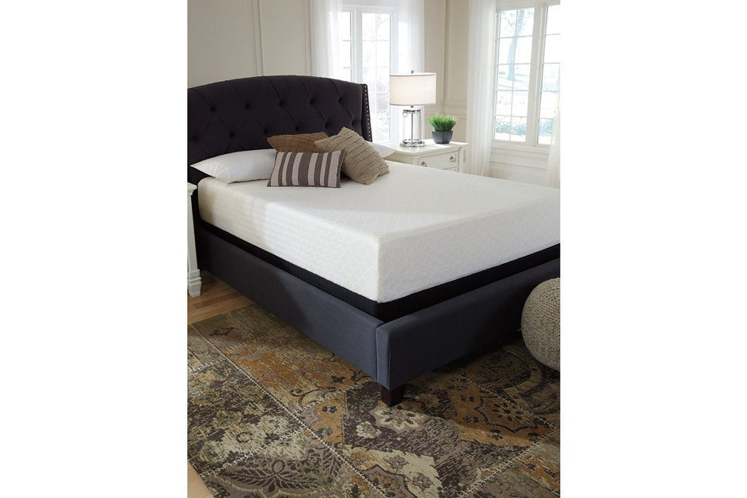 Chime 12 Inch Memory Foam White Queen Mattress in a Box - M72731 - Gate Furniture
