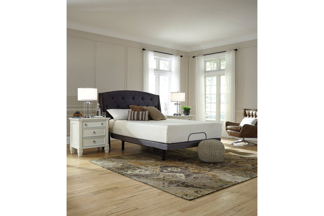 Chime 12 Inch Memory Foam White Twin Mattress in a Box - M72711 - Gate Furniture