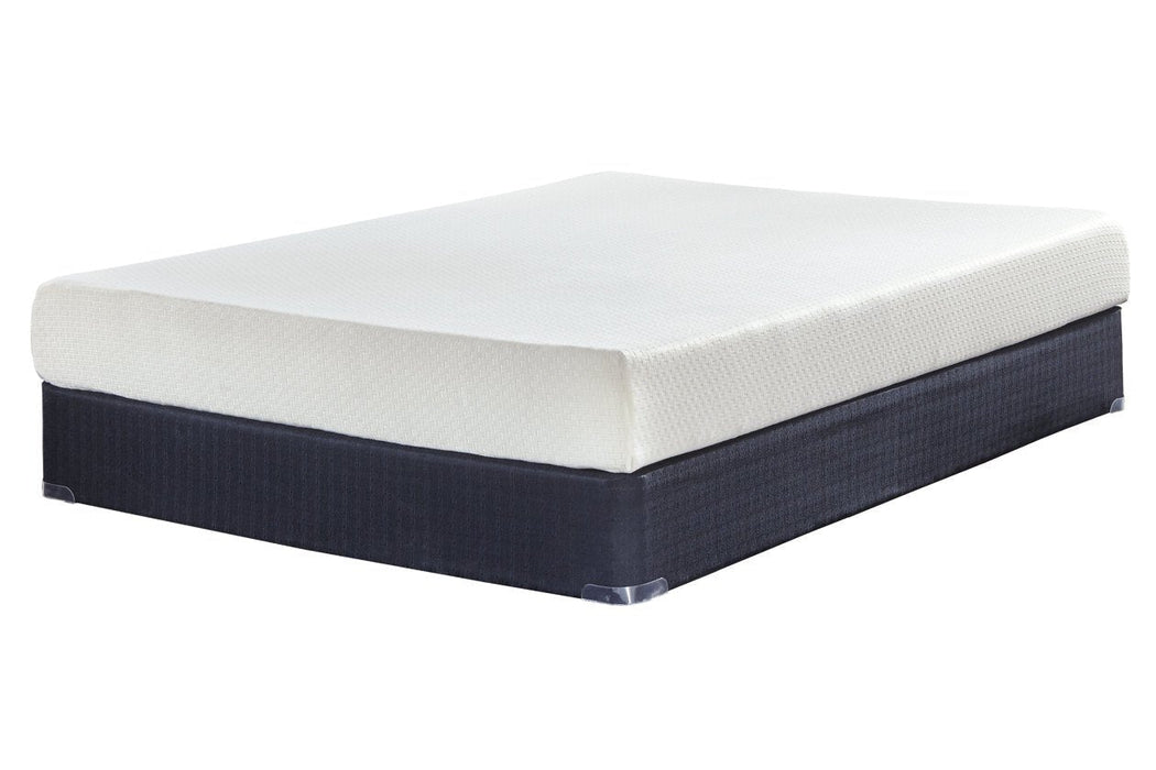 Chime 8 Inch Memory Foam White Full Mattress in a Box - M72621 - Gate Furniture