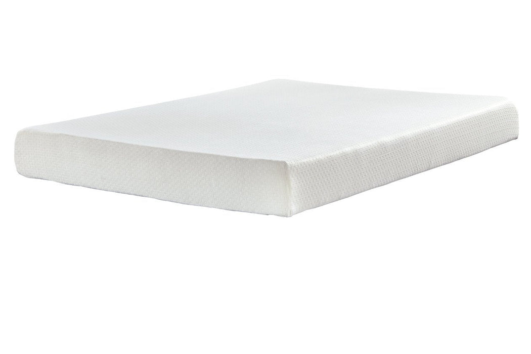 Chime 8 Inch Memory Foam White Queen Mattress in a Box - M72631 - Gate Furniture