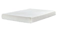 Chime 8 Inch Memory Foam White Queen Mattress in a Box - M72631 - Gate Furniture