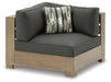 CITRINE PARK Left-Arm Facing Chair with Cushion - P660-875
