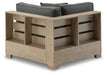 CITRINE PARK Left-Arm Facing Chair with Cushion - P660-875