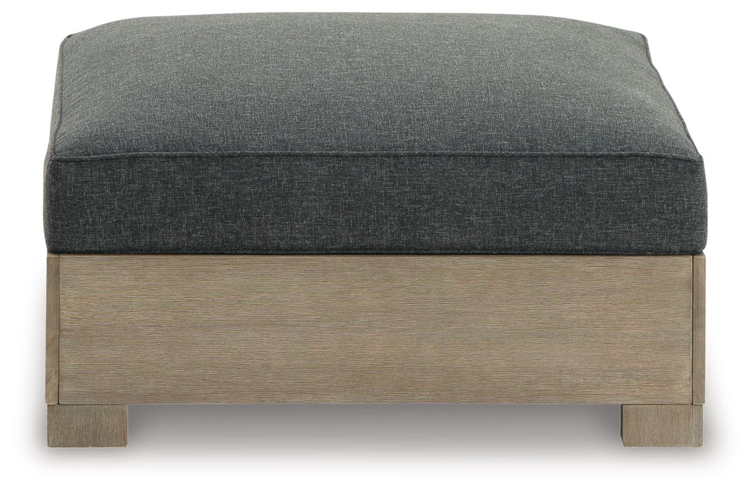 CITRINE PARK Outdoor Ottoman with Cushion - P660-814 - In Stock Furniture
