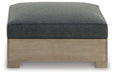 CITRINE PARK Outdoor Ottoman with Cushion - P660-814 - In Stock Furniture