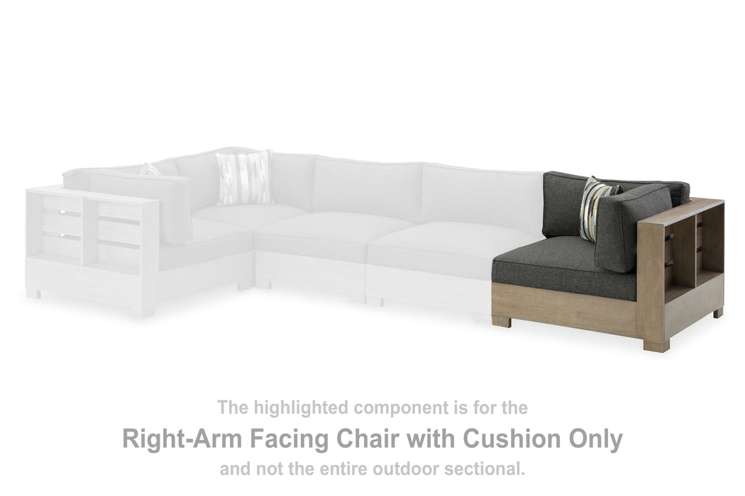 CITRINE PARK Right-Arm Facing Chair with Cushion - P660-876