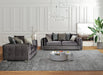 Clara Gray Velvet Sofa & Loveseat - Gate Furniture