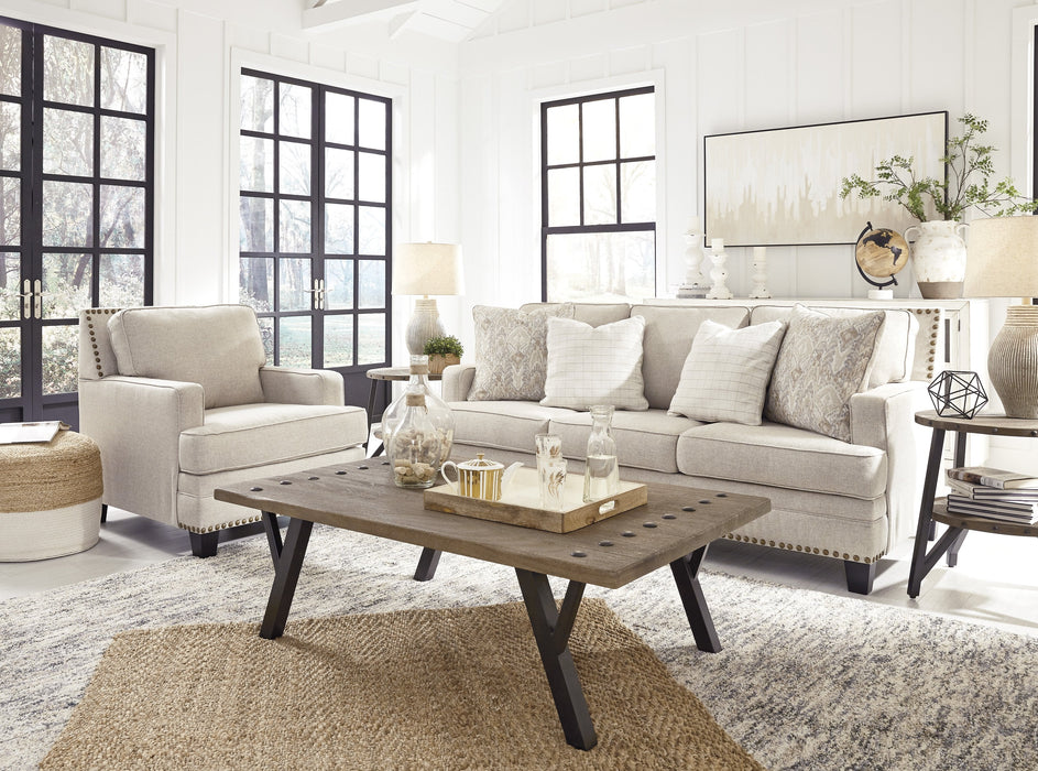 Claredon Linen Living Room Set - Gate Furniture