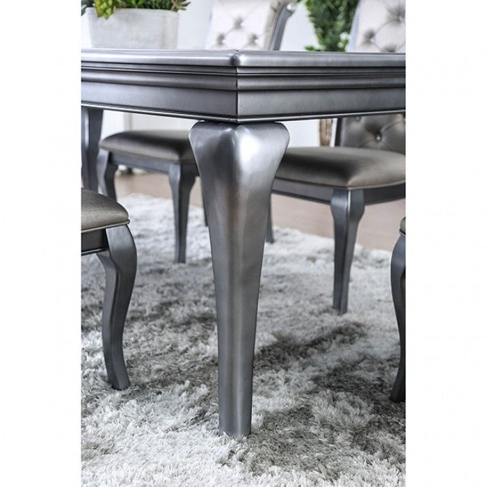 AMINA Gray Dining Room Set