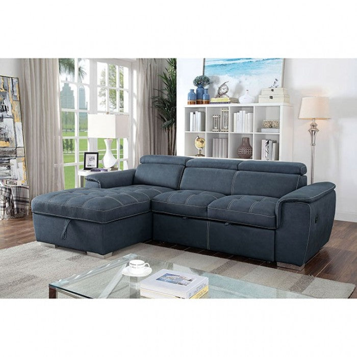 PATTY Blue Gray Sectional