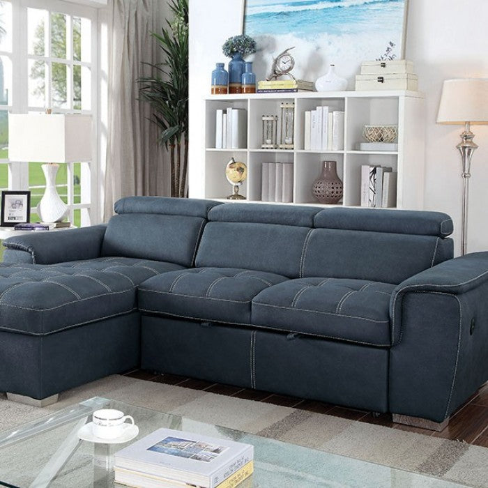 PATTY Blue Gray Sectional