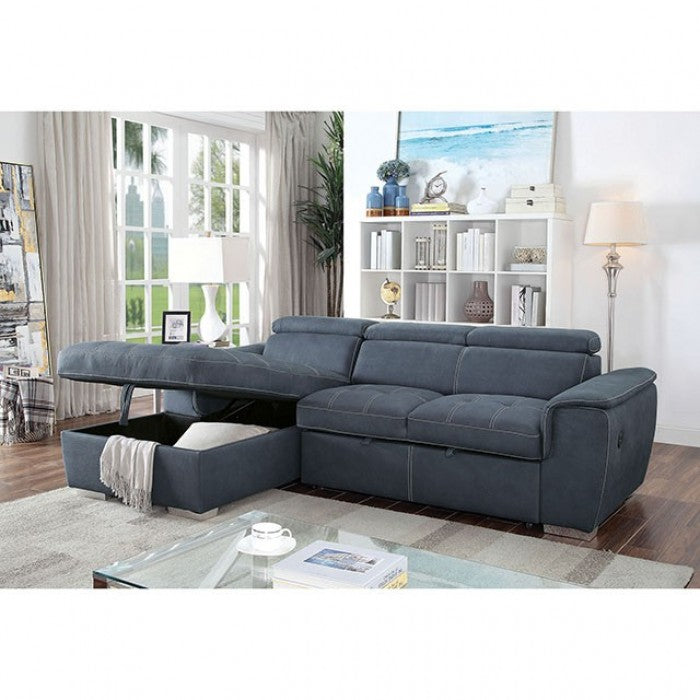 PATTY Blue Gray Sectional