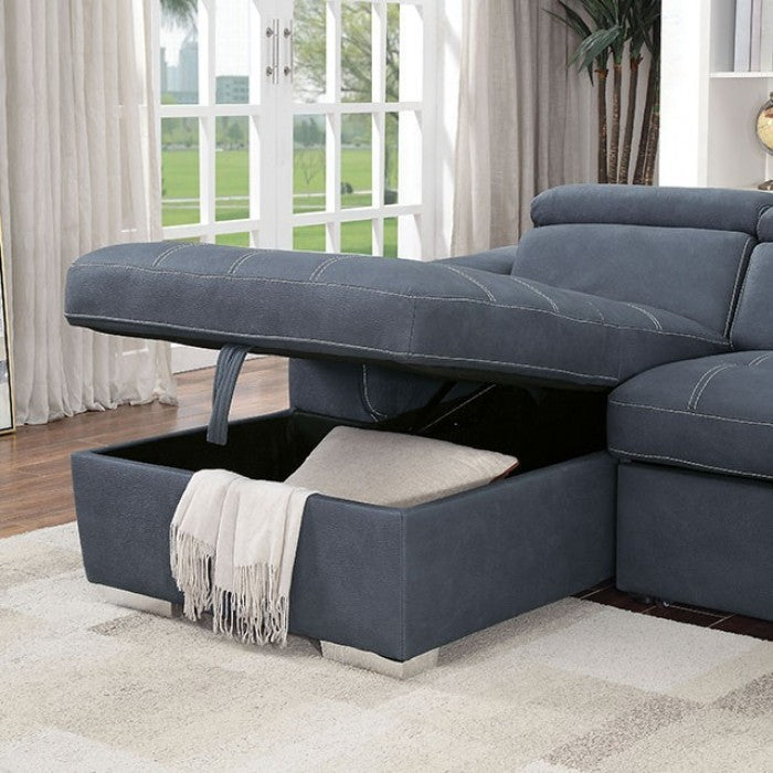 PATTY Blue Gray Sectional