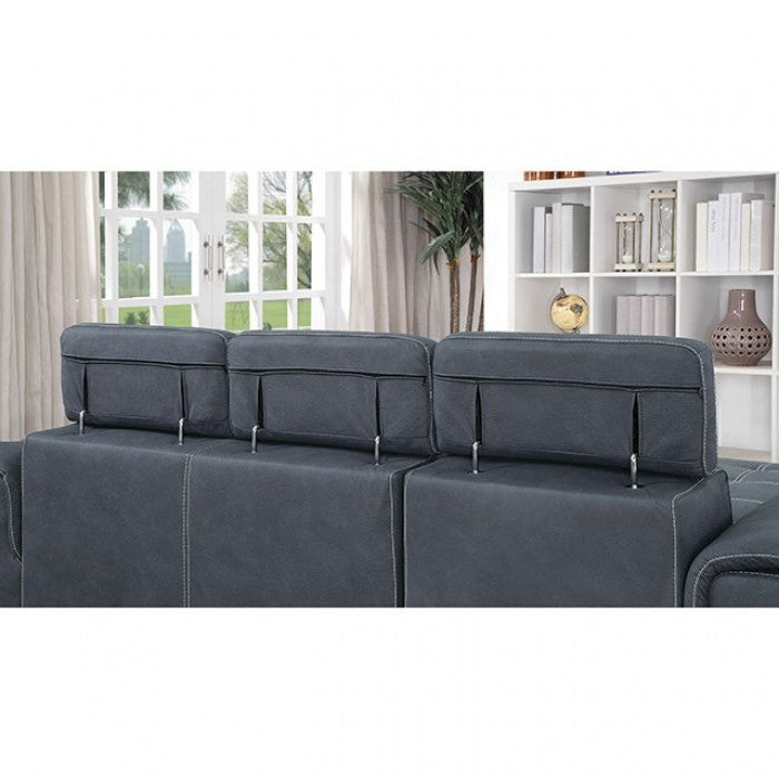 PATTY Blue Gray Sectional
