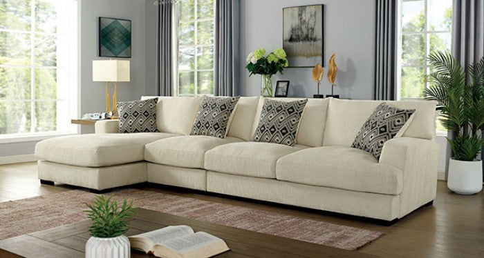 KAYLEE Beige Left Chaise