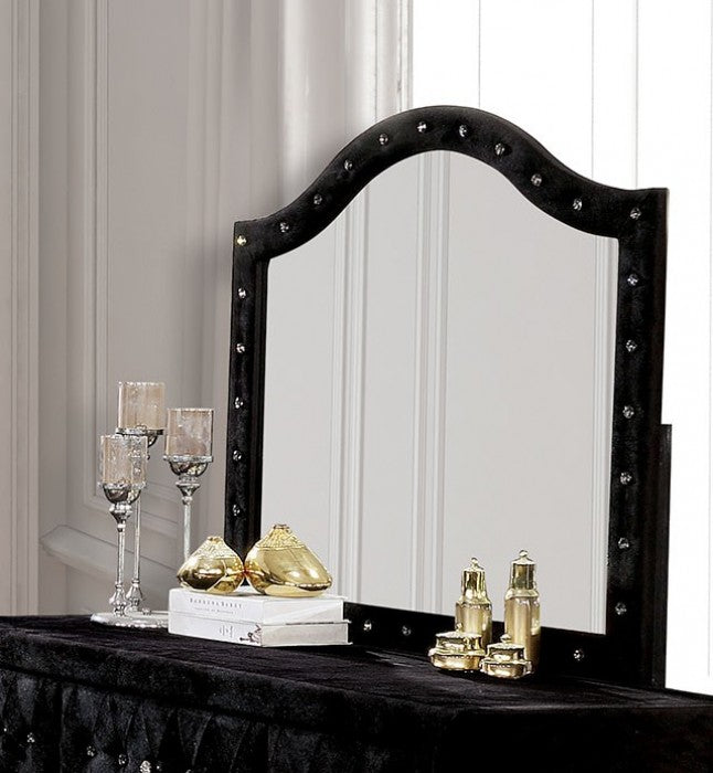 ALZIRE Black Queen Bedroom Set