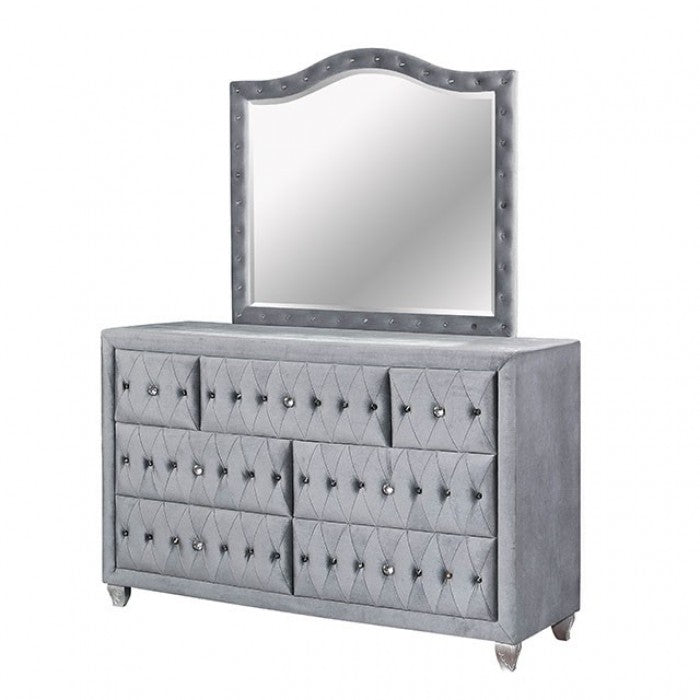 ALZIRE Gray Queen Bedroom Set