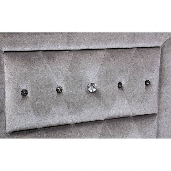 ALZIRE Gray King Bedroom Set