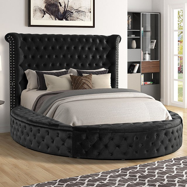 SANSOM Black Queen Bedroom Set