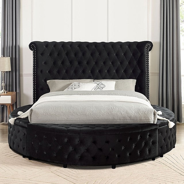SANSOM Black Queen Bedroom Set