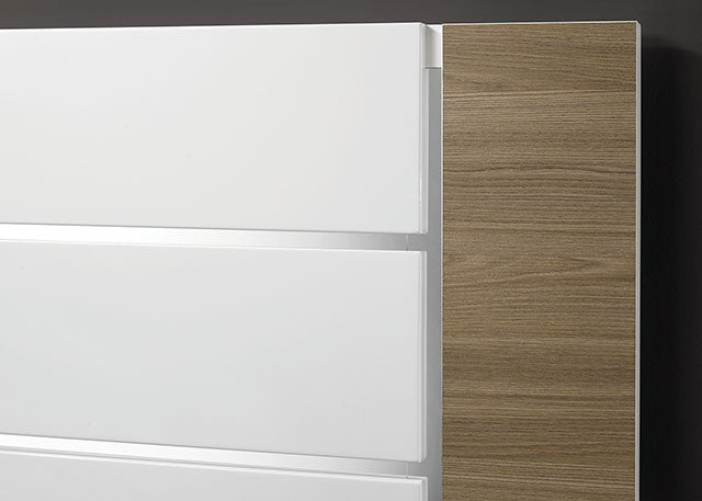 ERLANGEN White/Natural Bedroom Set
