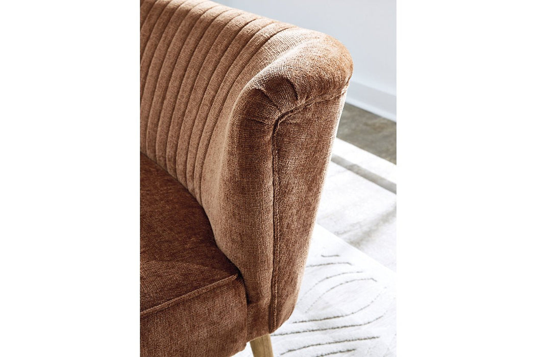 Collbury Cognac Accent Bench - A3000281 - Gate Furniture