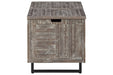 Coltport Distressed Gray Storage Trunk - A4000338 - Gate Furniture