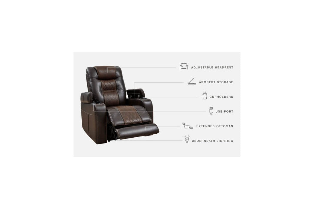 Composer Brown Power Recliner - 2150713 - Gate Furniture