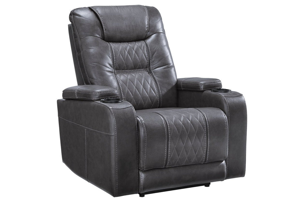 Composer Gray Power Recliner - 2150613 - Gate Furniture