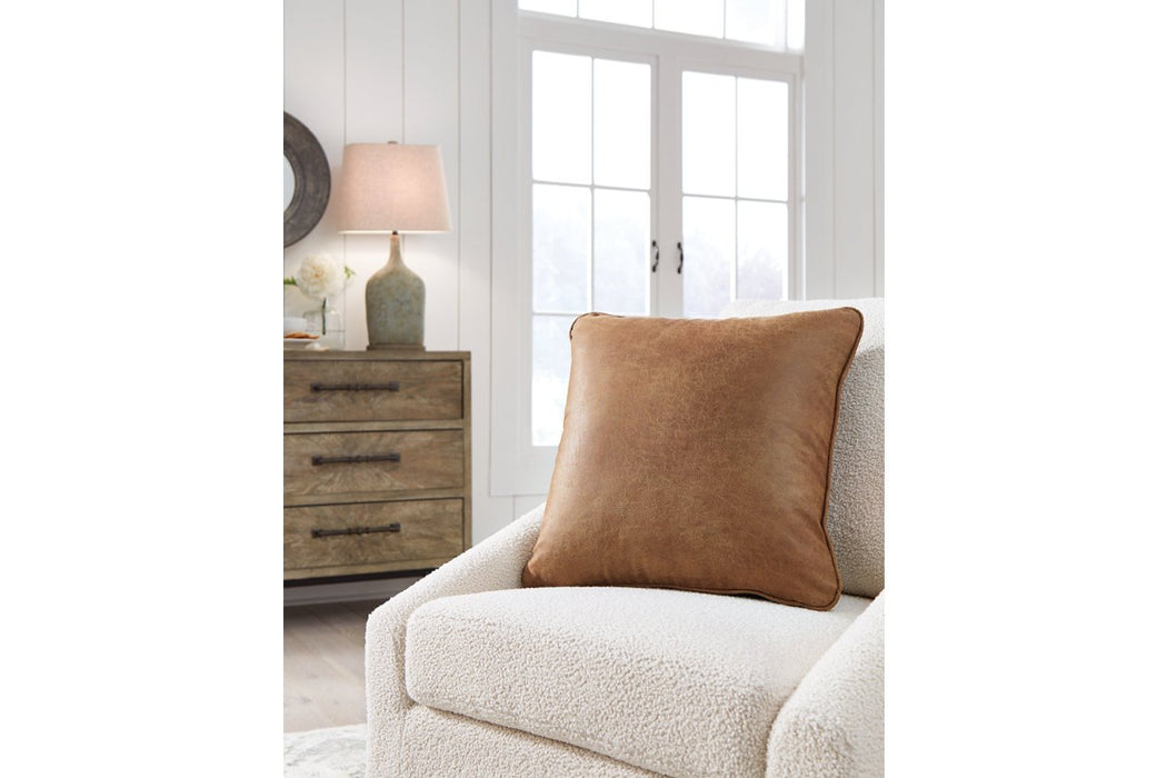 Cortnie Caramel Pillow (Set of 4) - A1000953 - Gate Furniture