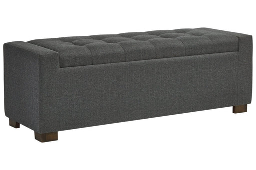 Cortwell Gray Storage Bench - A3000224 - Gate Furniture