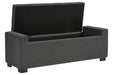 Cortwell Gray Storage Bench - A3000224 - Gate Furniture