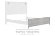 Cottonburg King Panel Footboard - B1192-56 - In Stock Furniture