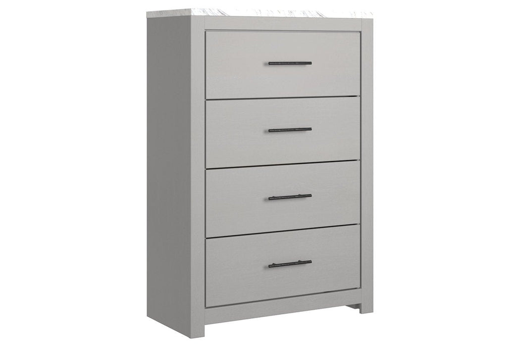 Cottonburg Light Gray/White Chest of Drawers - B1192-44 - Gate Furniture