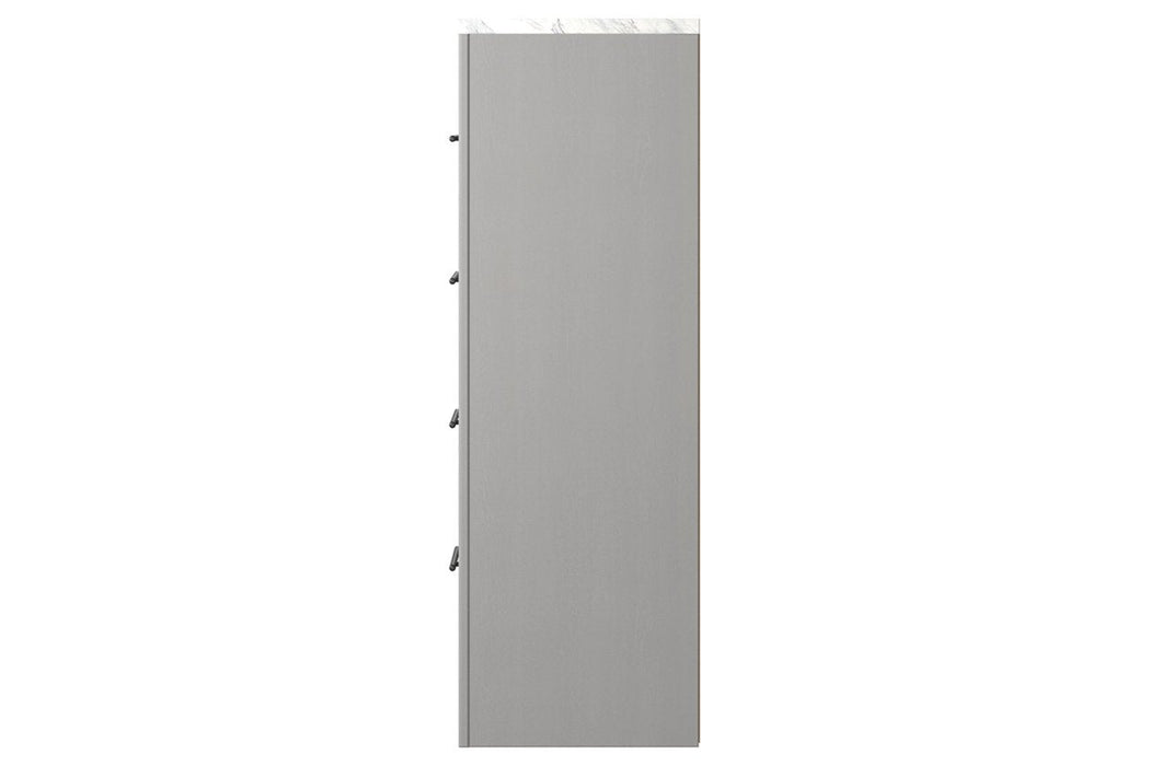 Cottonburg Light Gray/White Chest of Drawers - B1192-44 - Gate Furniture