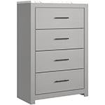 Cottonburg Light Gray/White Chest of Drawers - B1192-44 - Gate Furniture